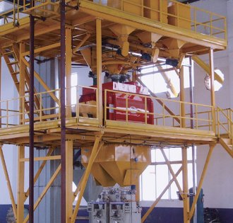 車間式干粉砂漿生產線