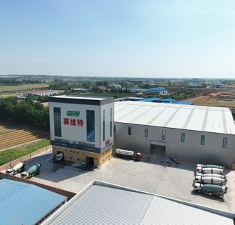 水泥倉上置式混凝土攪拌站