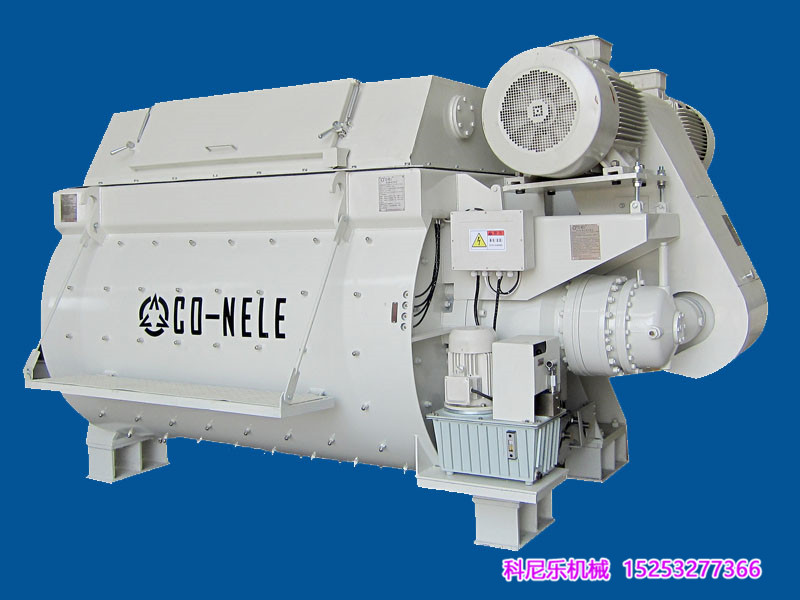 雙臥軸強制式混凝土攪拌機 雙臥軸強制式混凝土攪拌機