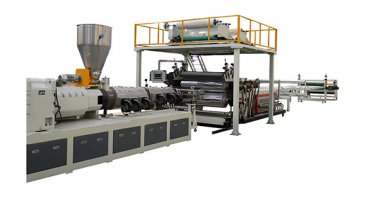 SPC Flooring Tile Production Line