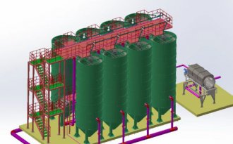 甘肃**油田技术服务有限公司采油污水活性焦吸附工程项目