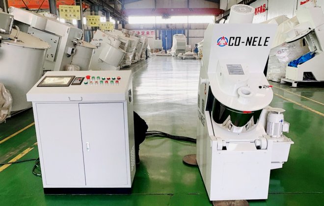 科尼乐磁性材料混合造粒机行业实证——造粒质素高